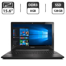 Ноутбук Б-класс Lenovo G50-70 / 15.6" TN / Intel Core i3-4010U (2(4) ядра по 1.7GHz) / 8GB DDR3 / 128GB SSD / HD Graphics 4400 / WebCam / DVD-ROM / HDMI б/в