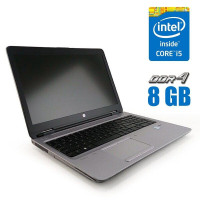 Ноутбук HP ProBook 650 G3 / 15.6" (1366x768) TN / Intel Core i5-7200U (2 (4) ядра по 2.5 - 3.1 GHz) / 8 GB DDR4 / 480 GB SSD / Intel HD Graphics 620 / WebCam б/в