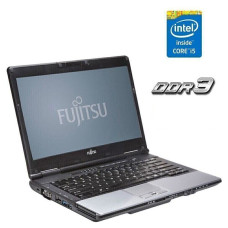Ноутбук Fujitsu Lifebook S752 / 14" (1366x768) TN / Intel Core i5-3340M (2 (4) ядра по 2.7 - 3.4 GHz) / 4 GB DDR3 / 120 GB SSD / Intel HD Graphics 4000 / WebCam б/в