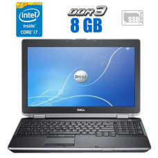 Ноутбук Dell Latitude E6530 / 15.6" TN / Core i7-3520M (2(4) ядра по 2.9-3.6 GHz) / 8GB DDR3 / 240GB SSD / HD Graphic 4000 / DVD-ROM б/в