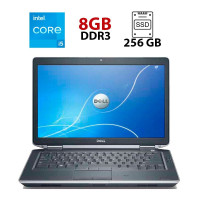 Ноутбук Dell Latitude E6430 / 14" (1366x768) TN / Intel Core i5-3340M (2 (4) ядра по 2.7 - 3.4 GHz) / 8 GB DDR3 / 256 GB SSD / Intel HD Graphics 4000 / HDMI б/в