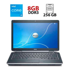 Ноутбук Dell Latitude E6430 / 14" (1366x768) TN / Intel Core i5-3340M (2 (4) ядра по 2.7 - 3.4 GHz) / 8 GB DDR3 / 256 GB SSD / Intel HD Graphics 4000 / HDMI б/в