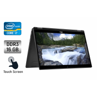 Ноутбук Dell Latitude 7390 / 13.3" (1920x1080) IPS Touch / Intel Core i7-8650U (4 (8) ядер по 1.9 - 4.2 GHz) / 16 GB DDR3 / 256 GB SSD / Intel UHD Graphics 620 / WebCam б/в
