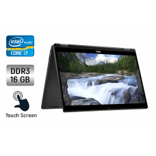 Ноутбук Dell Latitude 7390 / 13.3" (1920x1080) IPS Touch / Intel Core i7-8650U (4 (8) ядер по 1.9 - 4.2 GHz) / 16 GB DDR3 / 256 GB SSD / Intel UHD Graphics 620 / WebCam б/в