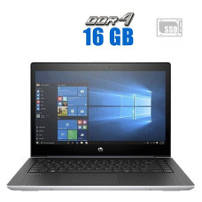 Ультрабук HP ProBook 440 G5 / 14" (1366x768) TN / Intel Core i3-8130U (2 (4) ядра по 2.2 - 3.4 GHz) / 16 GB DDR4 / 480 GB SSD / Intel HD Graphics 620 / WebCam б/в
