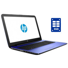 Ноутбук HP 15-ay015dx / 15.6" (1366x768) TN / Intel Core i3-6100U (2 (4) ядра по 2.3) / 8 GB DDR3 / 240 GB SSD / Intel HD Graphics 520 / WebCam / Win 10 Pro б/в