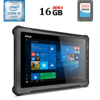 Захищений планшет Getac F110 G3 / 11.6" IPS / Core i5-6200U (2(4) ядра по 2.3-2.8 GHz) / 16GB DDR4 / 256GB SSD / HD Graphics 520 / HDMI / Две батареи б/в