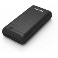 Power Bank Philips DLP1720CB Black / 20000 mAh / 5V/2.4A