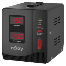Стабілізатор напруги Njoy Alvis 1000 (AVRL-10001AL-CS01B) / 230 V / 1000 V·А / 600W / 1 вихід