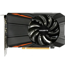 Дискретна відеокарта nVidia Gigabyte PCI-Ex GeForce GTX 1050 Ti, 4 GB GDDR5, 128-bit D5 4 GB (GV-N105TD5-4GD) / 1x DVI, 1x HDMI, 1x DP б/в