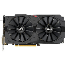 Дискретна відеокарта AMD Asus Radeon RX 580 (2048sp) Strix, 8 GB GDDR5, 256-bit / DVI, HDMI б/в
