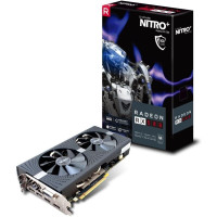 Дискретна відеокарта AMD Radeon RX 580 Nitro+, 8 GB GDDR5, 256-bit / DVI, HDMI, DisplayPort б/в