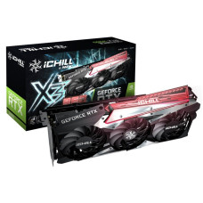 Дискретна відеокарта Inno3D nVidia GeForce RTX 3060 Ichill X3 Red LHR, 12 GB GDDR6, 192-bit/HDMI, DisplayPort б/в