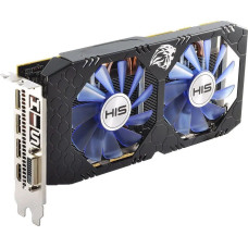 Дискретна відеокарта HIS AMD Radeon RX 570 IceQ X2 OC, 4 GB GDDR5, 256-bit / DVI, HDMI, DisplayPort б/в